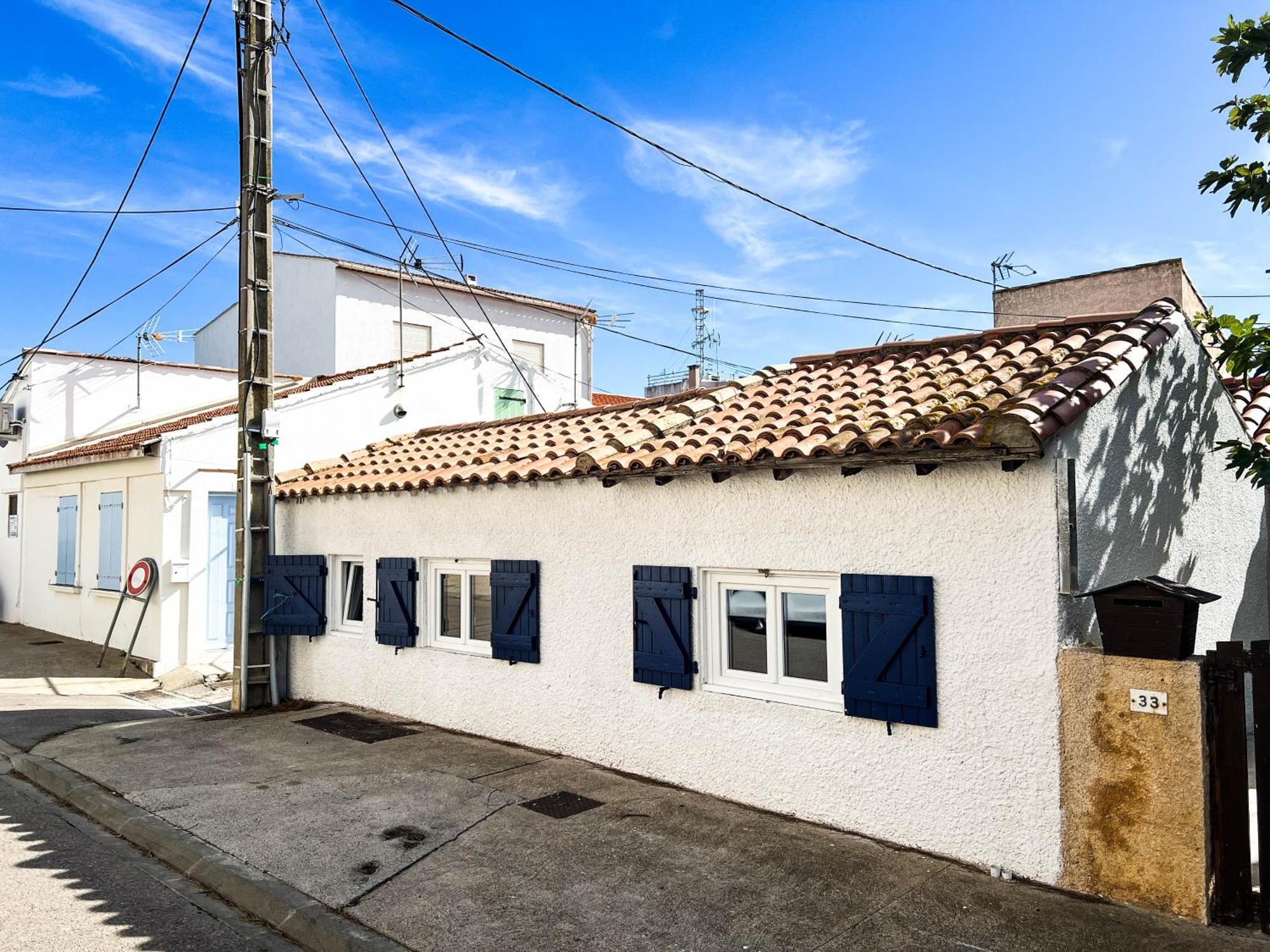 Maisonnette De Pecheur Chauffee Et Climatisee Port-la-Nouvelle Exterior foto
